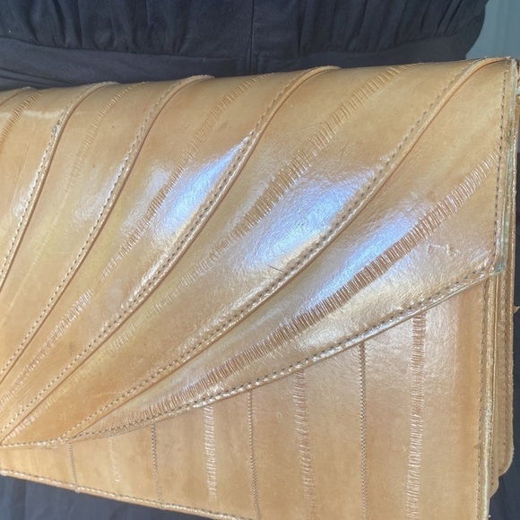 Vintage Camel Genuine Eel Skin Bag - Picture 6 of 7